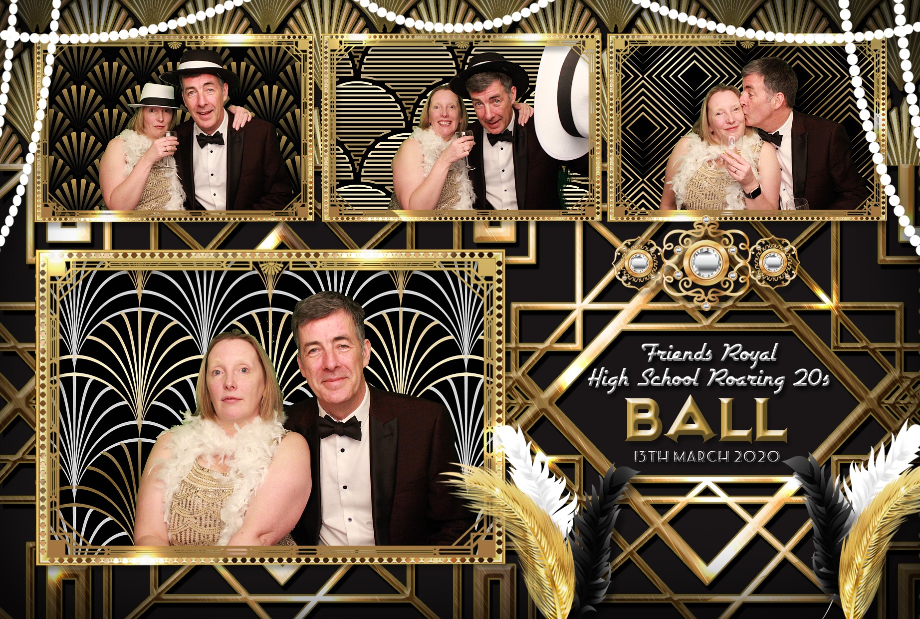 Friends Royal High School Roaring 20s Ball | View more photos from the event at gallery.myphotoboothexperience.co.uk/u/MyPhotoBoothExperienceLtd/Friends-Royal-High-School-Roaring-20s-Ball